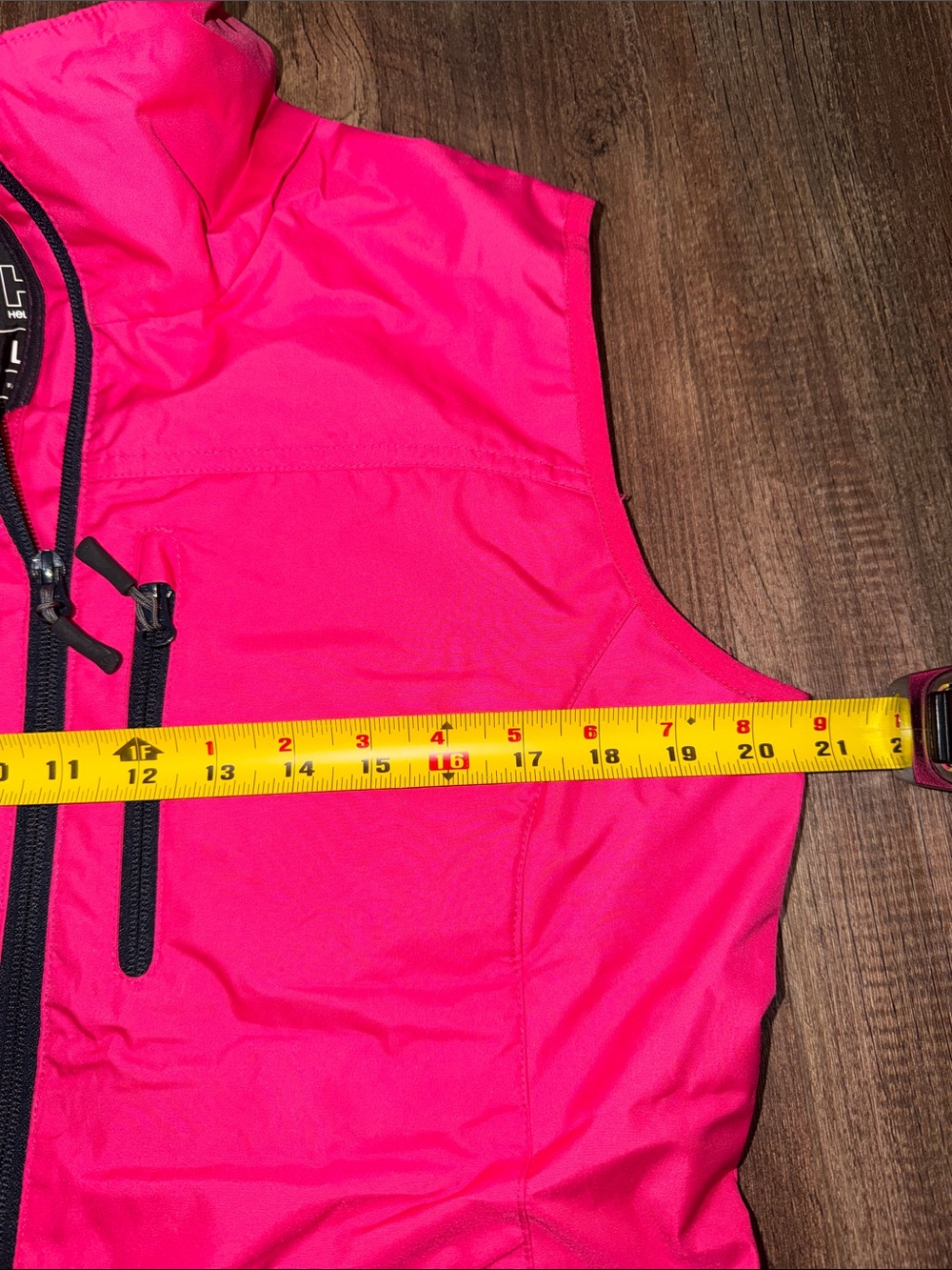 Helly Hansen Pink Crew Vest Women’s Windbreaker Sailing Sz L - Picture 6 of 10